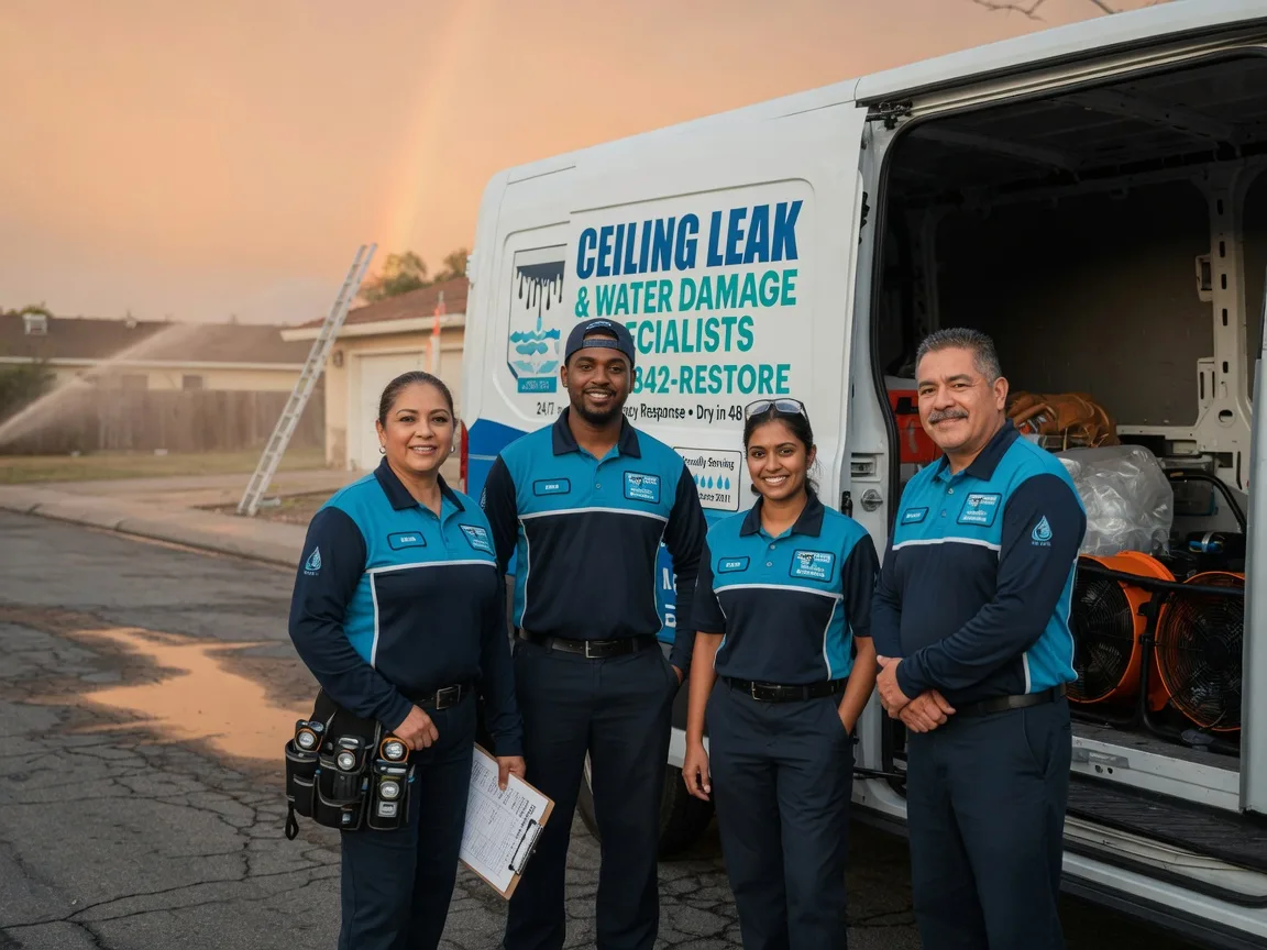 Ceiling Leak Cleanup company in Burkeville, TX